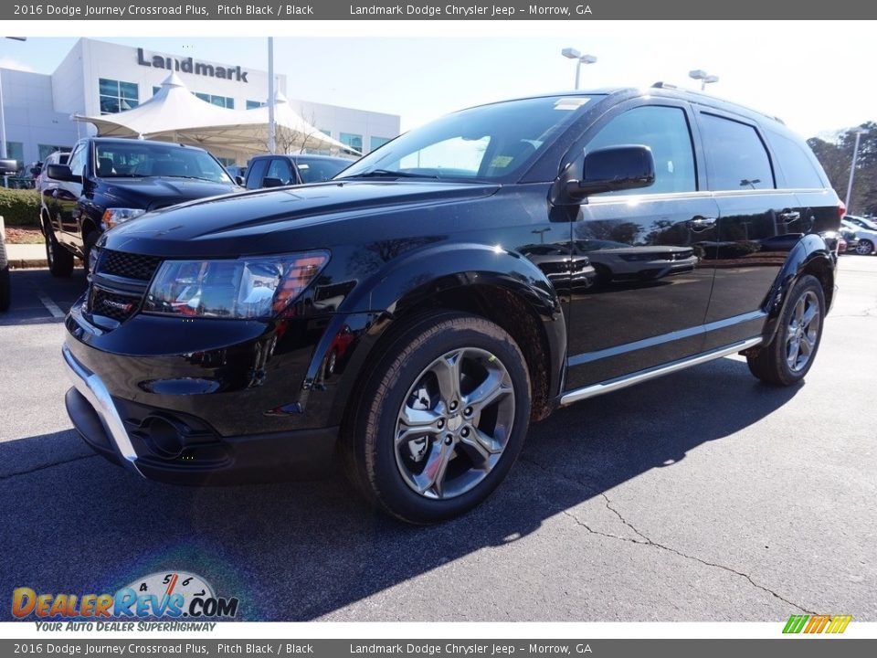 2016 Dodge Journey Crossroad Plus Pitch Black / Black Photo #1