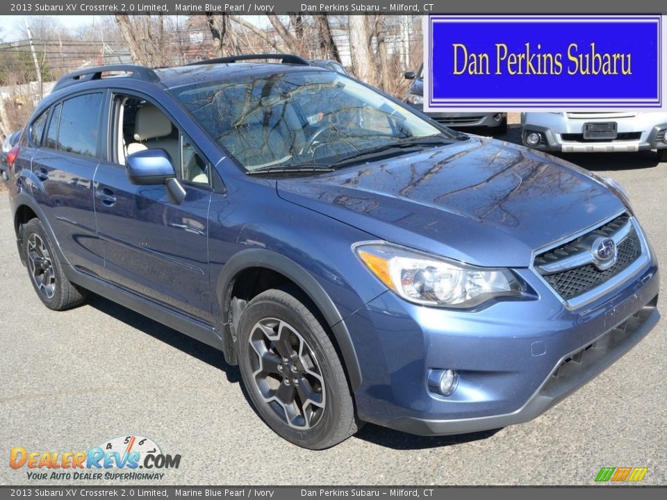 2013 Subaru XV Crosstrek 2.0 Limited Marine Blue Pearl / Ivory Photo #1