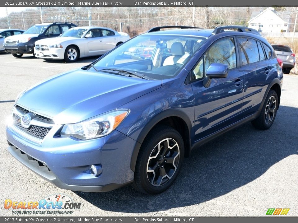 2013 Subaru XV Crosstrek 2.0 Limited Marine Blue Pearl / Ivory Photo #3