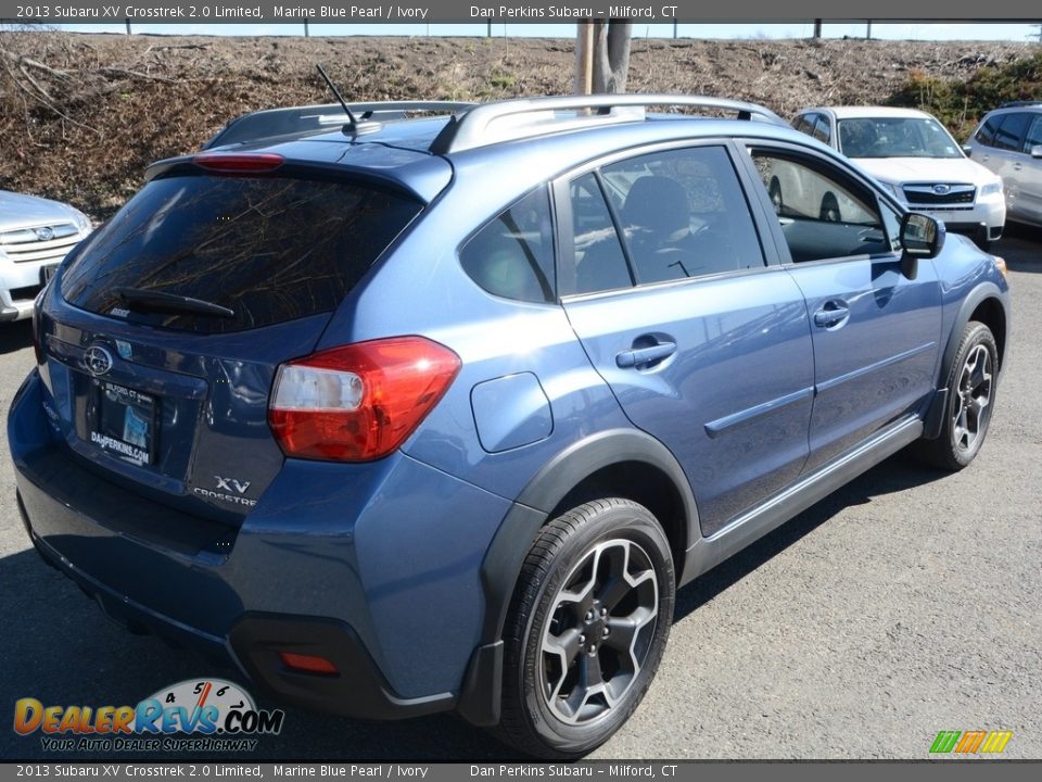 2013 Subaru XV Crosstrek 2.0 Limited Marine Blue Pearl / Ivory Photo #6