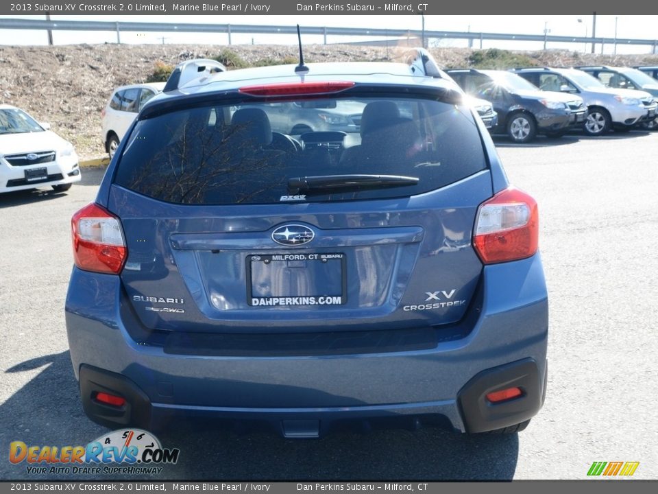 2013 Subaru XV Crosstrek 2.0 Limited Marine Blue Pearl / Ivory Photo #7