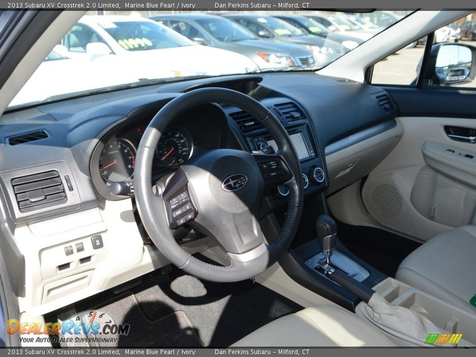 2013 Subaru XV Crosstrek 2.0 Limited Marine Blue Pearl / Ivory Photo #9
