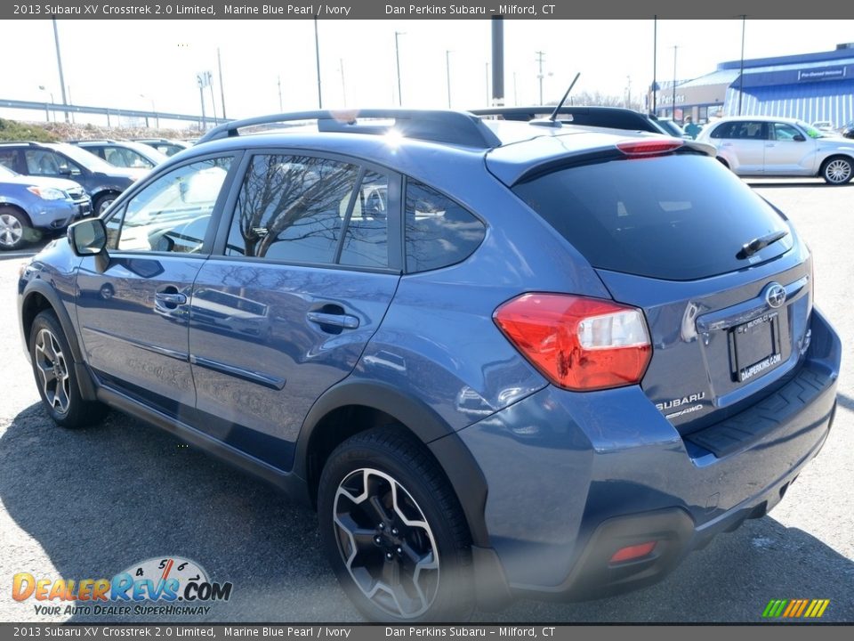 2013 Subaru XV Crosstrek 2.0 Limited Marine Blue Pearl / Ivory Photo #10