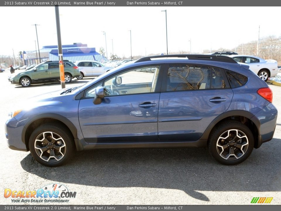 2013 Subaru XV Crosstrek 2.0 Limited Marine Blue Pearl / Ivory Photo #11