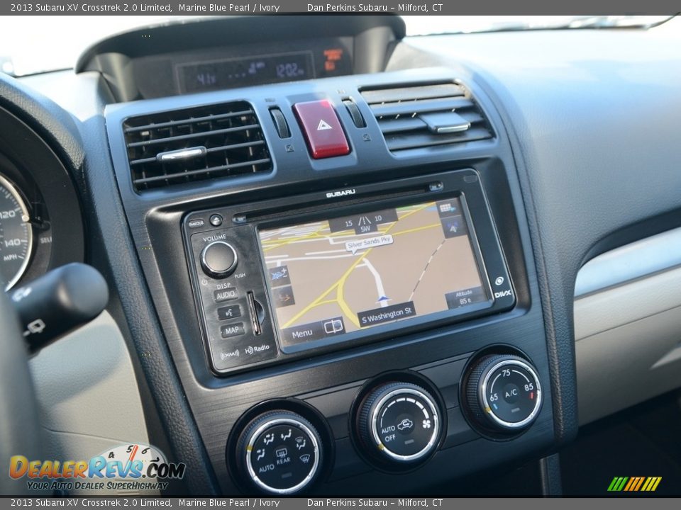 2013 Subaru XV Crosstrek 2.0 Limited Marine Blue Pearl / Ivory Photo #14