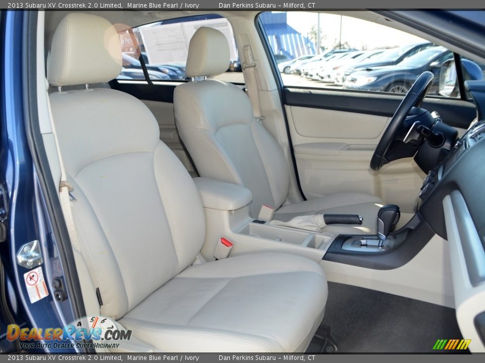 2013 Subaru XV Crosstrek 2.0 Limited Marine Blue Pearl / Ivory Photo #17