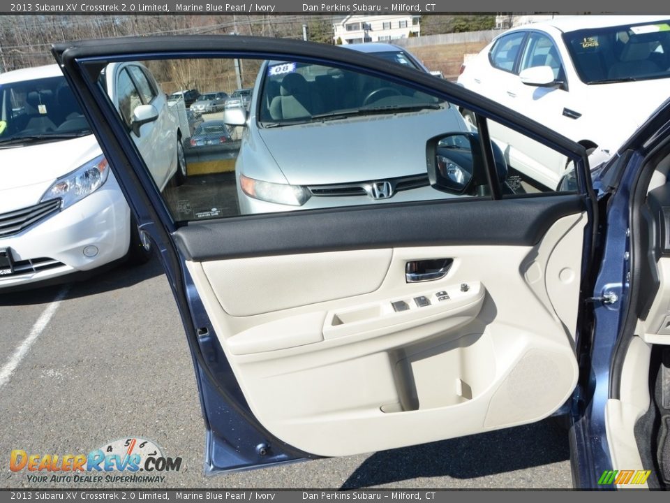 2013 Subaru XV Crosstrek 2.0 Limited Marine Blue Pearl / Ivory Photo #19