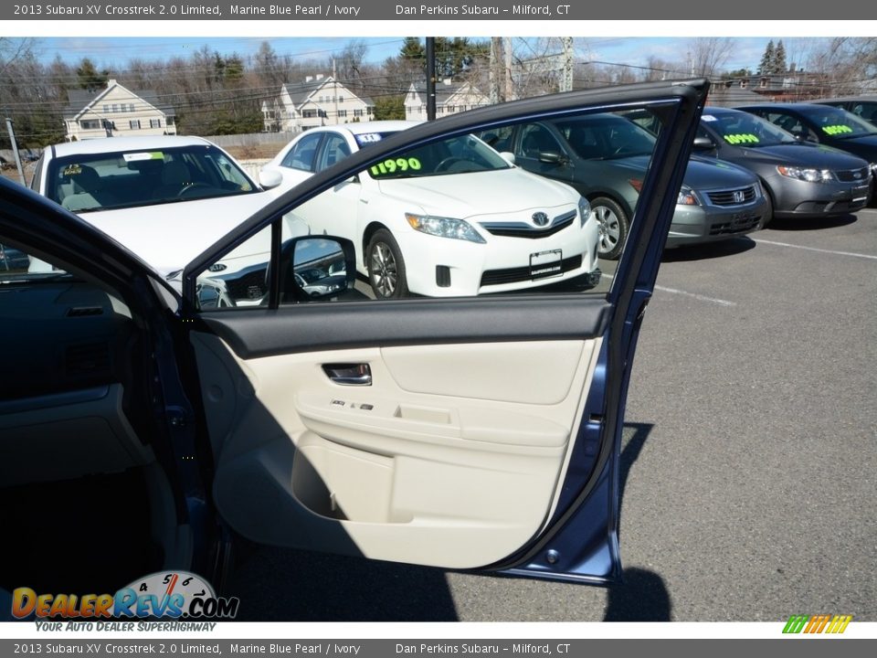 2013 Subaru XV Crosstrek 2.0 Limited Marine Blue Pearl / Ivory Photo #21