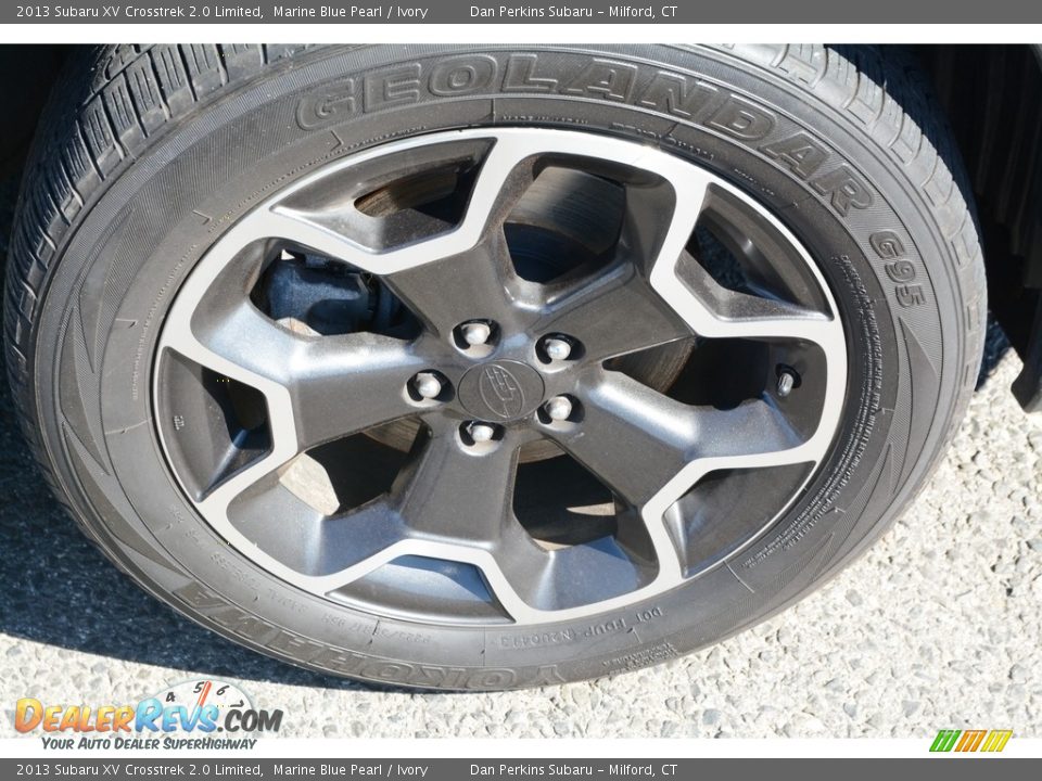 2013 Subaru XV Crosstrek 2.0 Limited Marine Blue Pearl / Ivory Photo #23