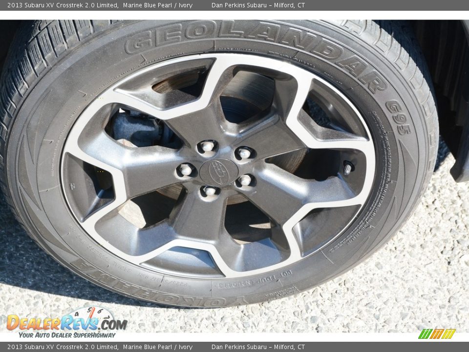 2013 Subaru XV Crosstrek 2.0 Limited Marine Blue Pearl / Ivory Photo #24