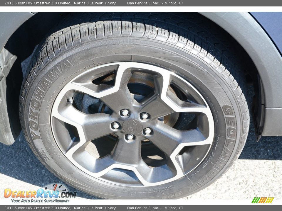 2013 Subaru XV Crosstrek 2.0 Limited Marine Blue Pearl / Ivory Photo #25