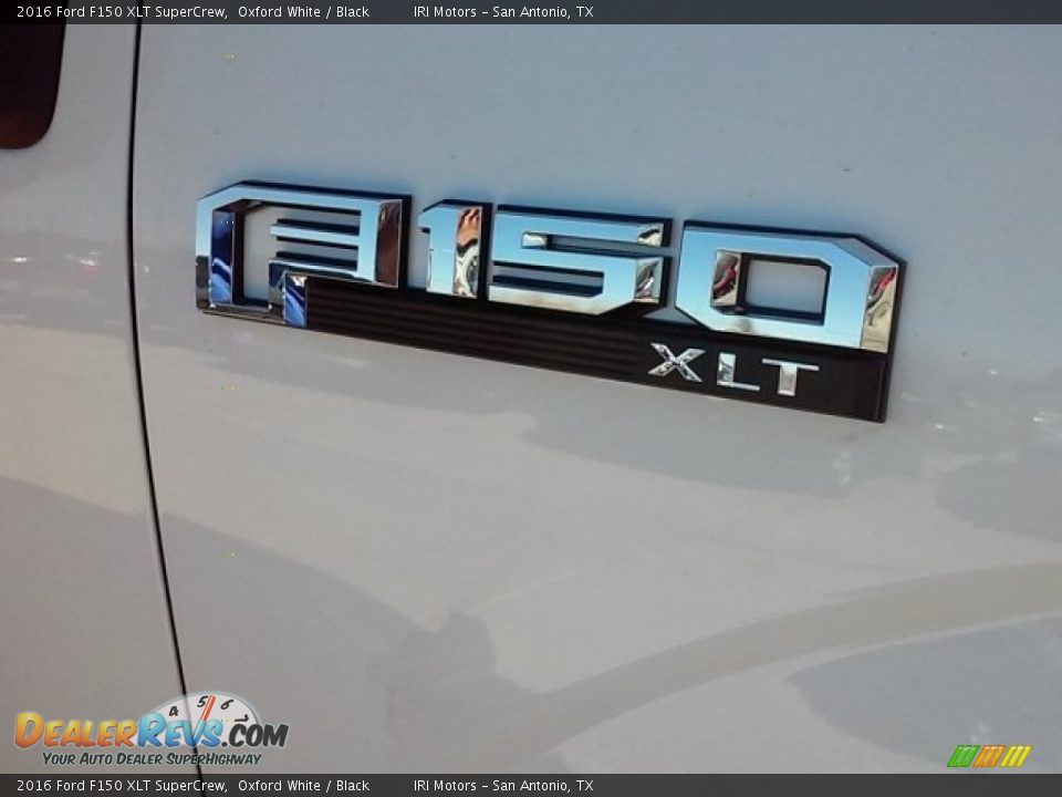 2016 Ford F150 XLT SuperCrew Oxford White / Black Photo #5