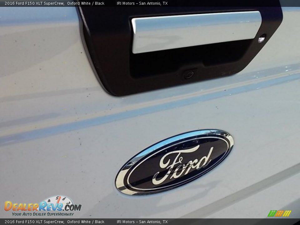 2016 Ford F150 XLT SuperCrew Oxford White / Black Photo #17