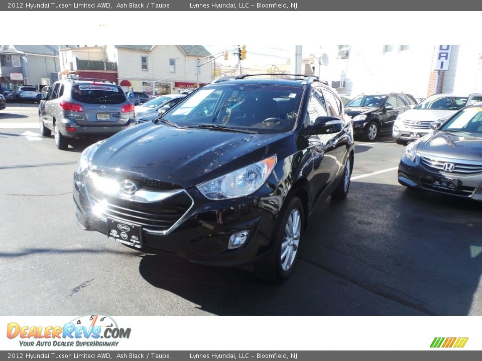 2012 Hyundai Tucson Limited AWD Ash Black / Taupe Photo #1