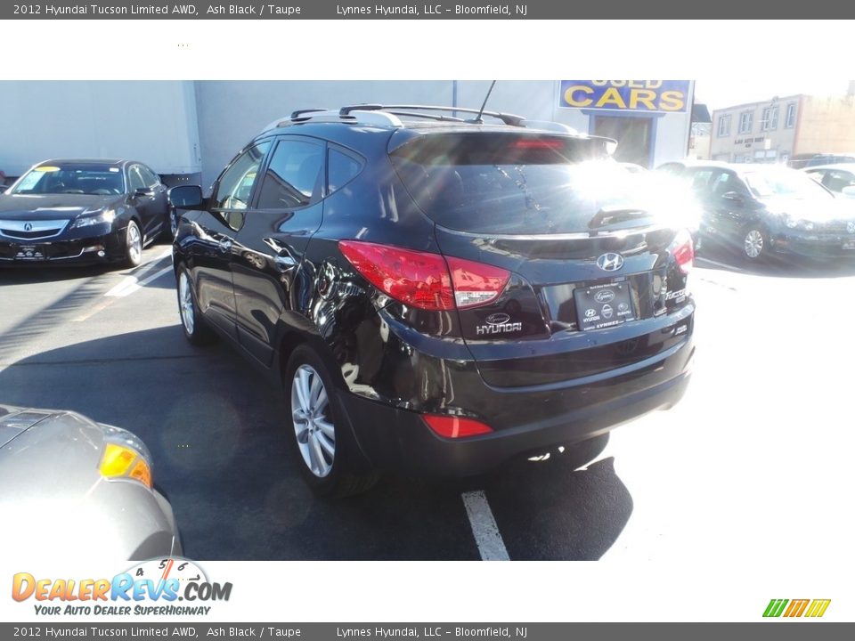 2012 Hyundai Tucson Limited AWD Ash Black / Taupe Photo #4