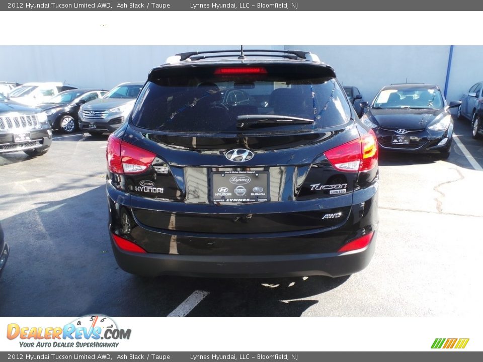 2012 Hyundai Tucson Limited AWD Ash Black / Taupe Photo #5