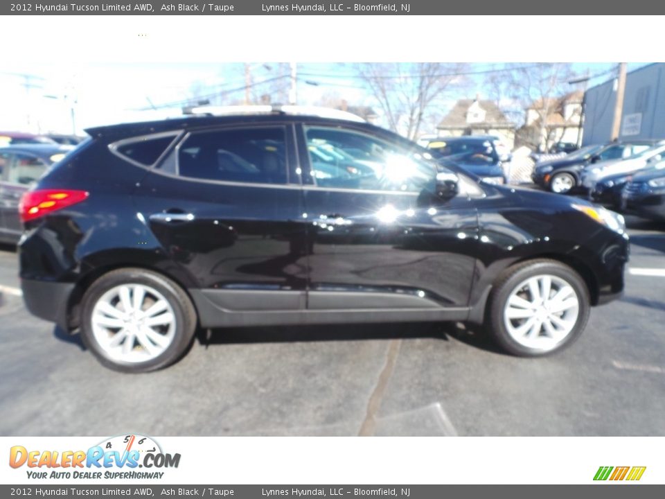 2012 Hyundai Tucson Limited AWD Ash Black / Taupe Photo #8