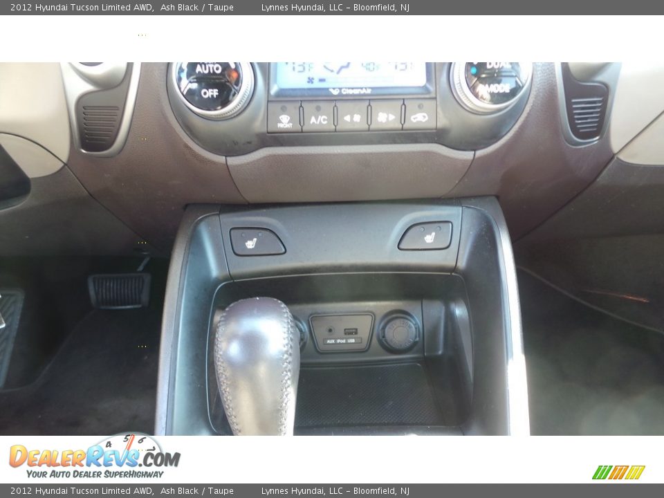 2012 Hyundai Tucson Limited AWD Ash Black / Taupe Photo #13