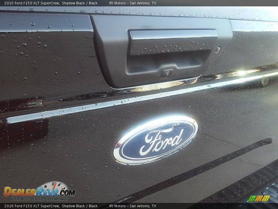 2016 Ford F150 XLT SuperCrew Shadow Black / Black Photo #15