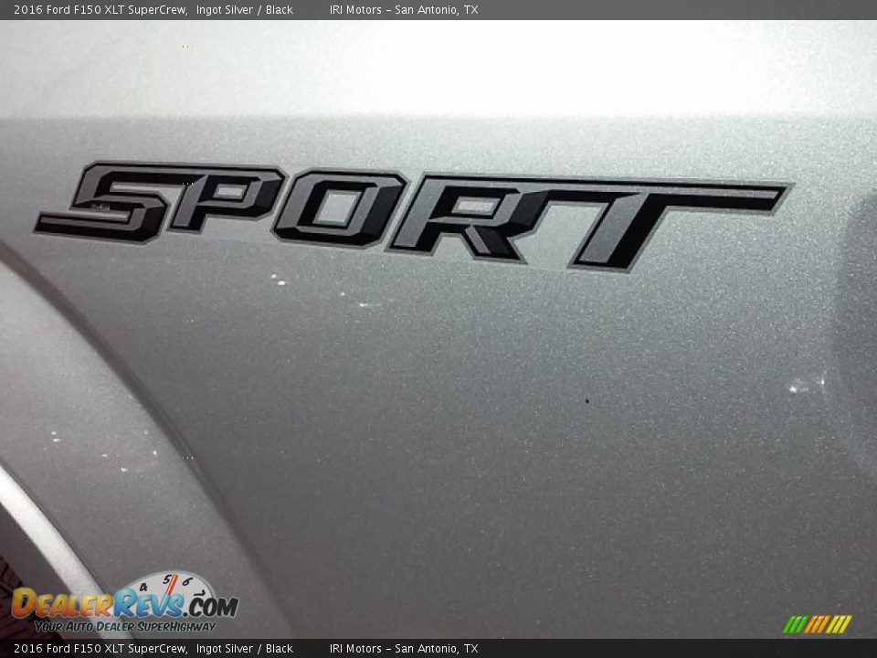 2016 Ford F150 XLT SuperCrew Ingot Silver / Black Photo #11
