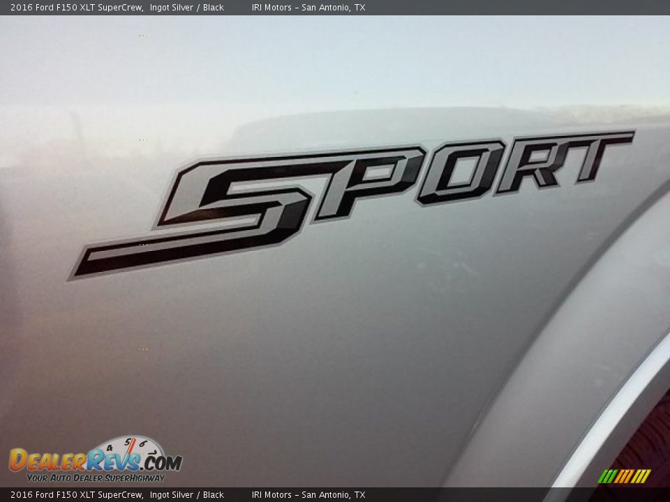 2016 Ford F150 XLT SuperCrew Ingot Silver / Black Photo #33