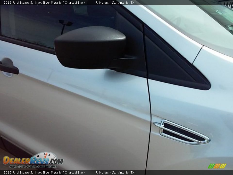2016 Ford Escape S Ingot Silver Metallic / Charcoal Black Photo #5