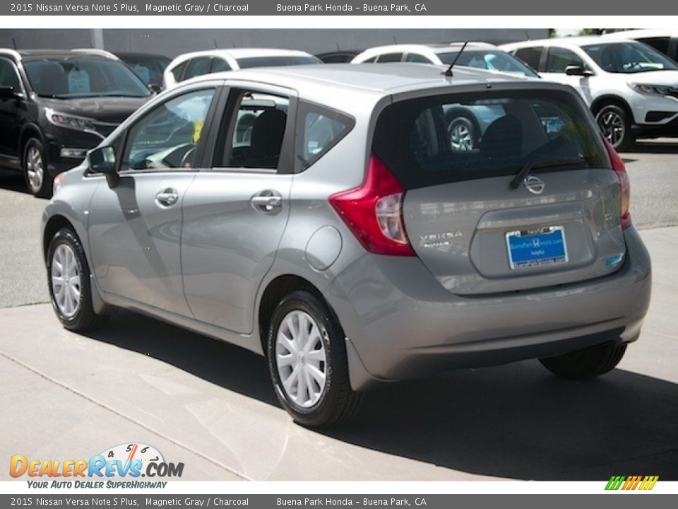 2015 Nissan Versa Note S Plus Magnetic Gray / Charcoal Photo #2