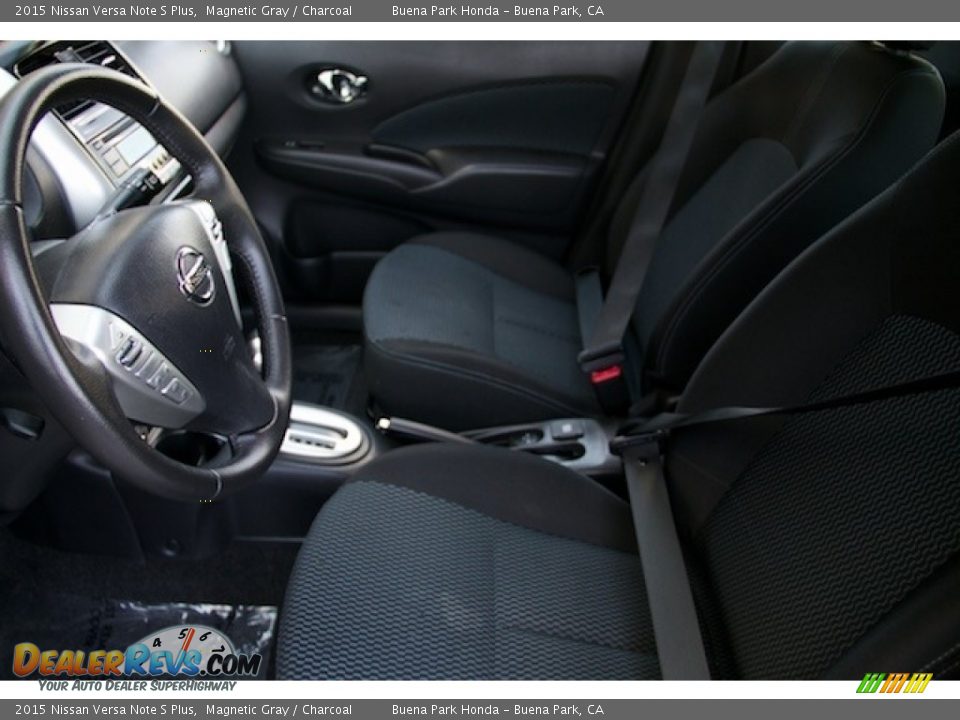 2015 Nissan Versa Note S Plus Magnetic Gray / Charcoal Photo #3