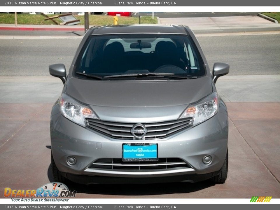 2015 Nissan Versa Note S Plus Magnetic Gray / Charcoal Photo #7