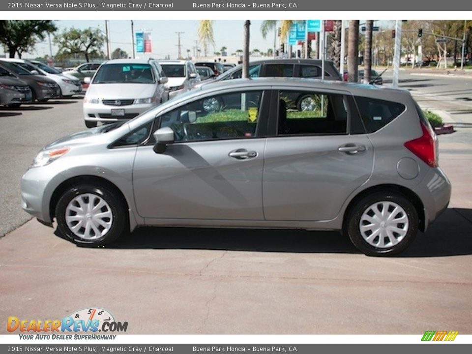 2015 Nissan Versa Note S Plus Magnetic Gray / Charcoal Photo #9