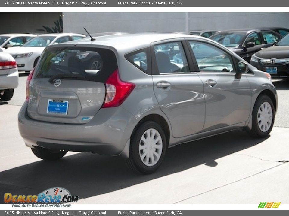 2015 Nissan Versa Note S Plus Magnetic Gray / Charcoal Photo #11