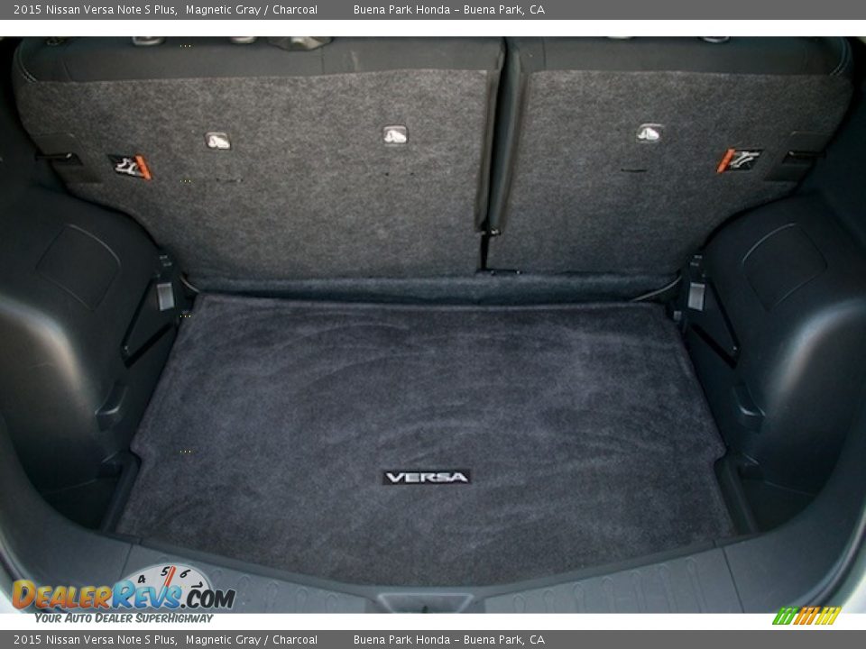 2015 Nissan Versa Note S Plus Magnetic Gray / Charcoal Photo #16
