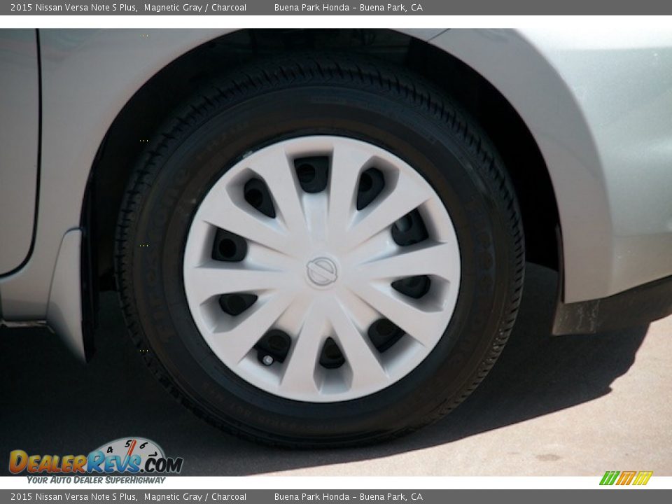 2015 Nissan Versa Note S Plus Magnetic Gray / Charcoal Photo #27