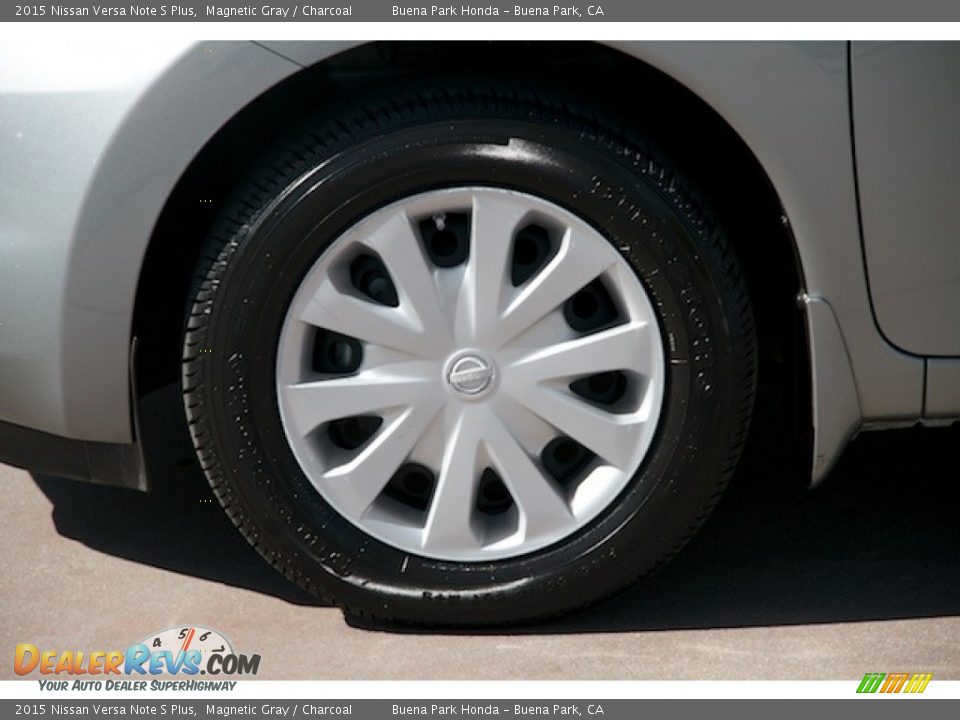 2015 Nissan Versa Note S Plus Magnetic Gray / Charcoal Photo #29