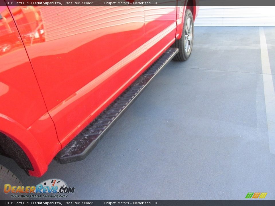 2016 Ford F150 Lariat SuperCrew Race Red / Black Photo #12