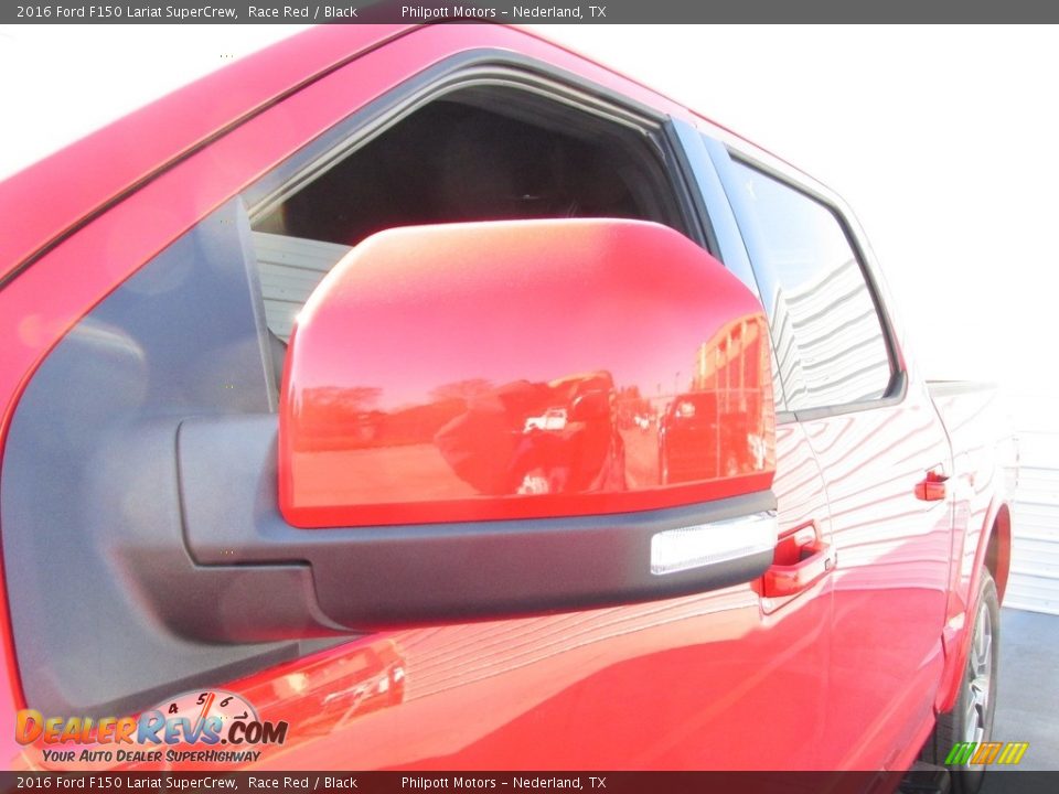 2016 Ford F150 Lariat SuperCrew Race Red / Black Photo #13