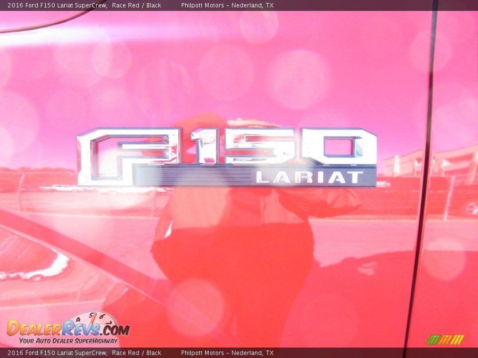 2016 Ford F150 Lariat SuperCrew Race Red / Black Photo #14