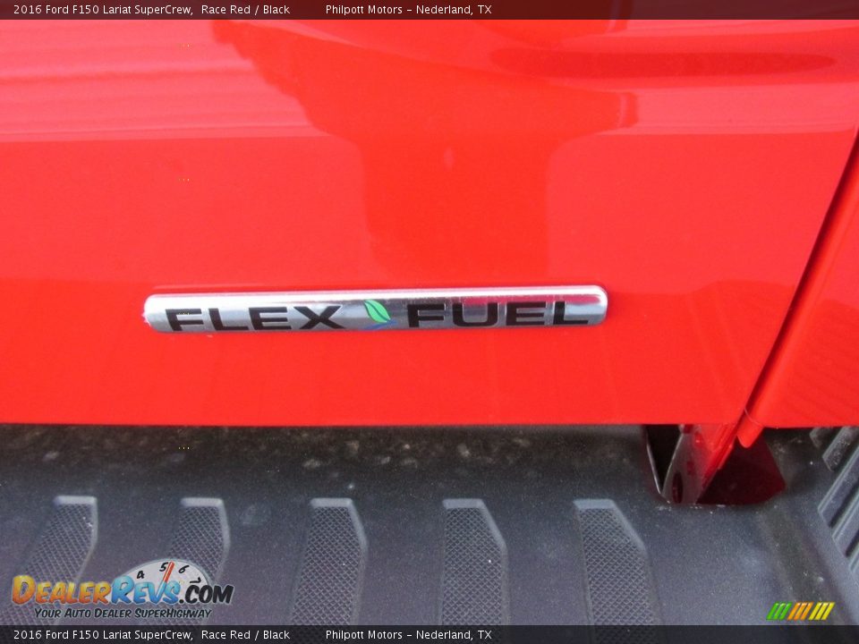 2016 Ford F150 Lariat SuperCrew Race Red / Black Photo #16