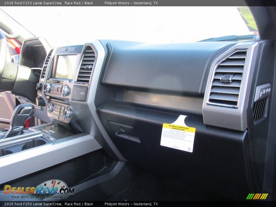 2016 Ford F150 Lariat SuperCrew Race Red / Black Photo #17