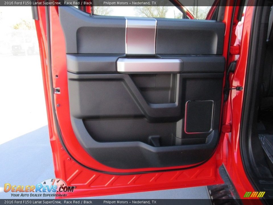 2016 Ford F150 Lariat SuperCrew Race Red / Black Photo #18