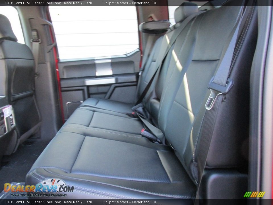 2016 Ford F150 Lariat SuperCrew Race Red / Black Photo #19