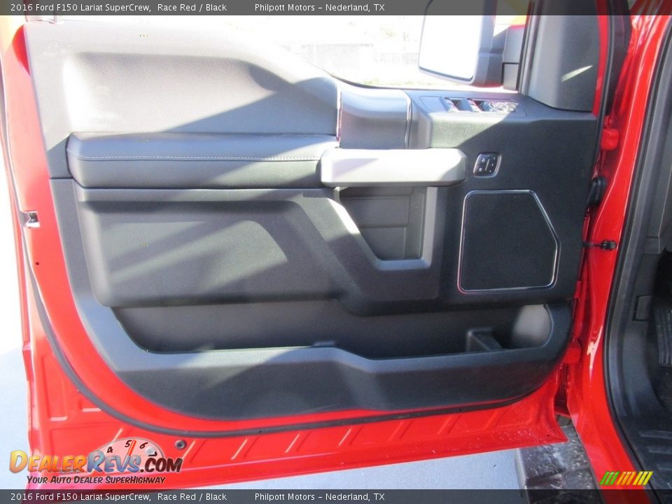 2016 Ford F150 Lariat SuperCrew Race Red / Black Photo #20