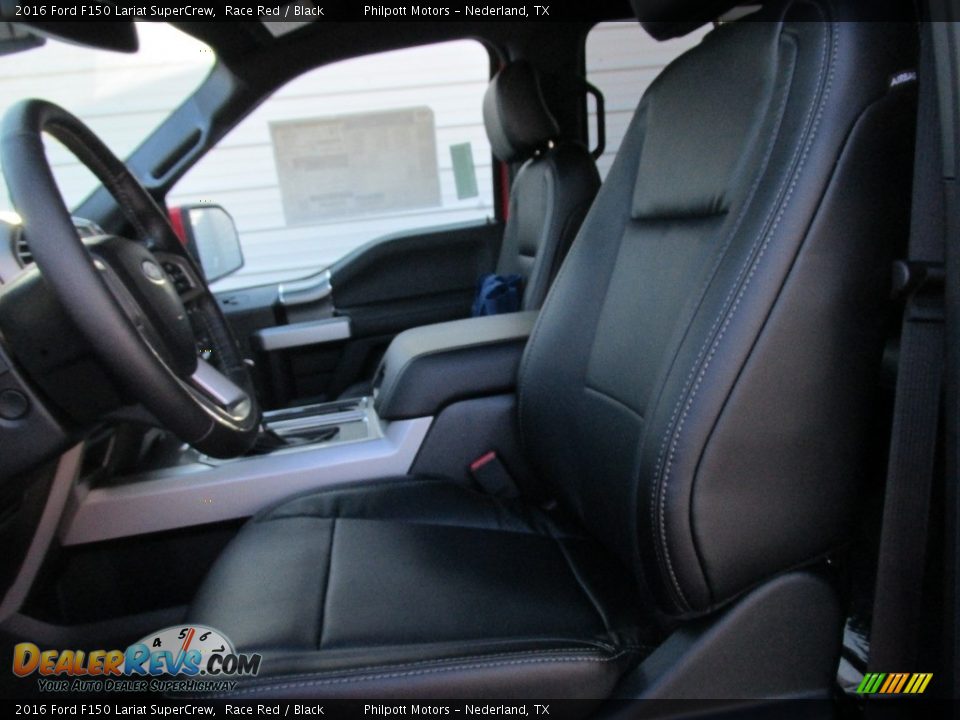 2016 Ford F150 Lariat SuperCrew Race Red / Black Photo #22