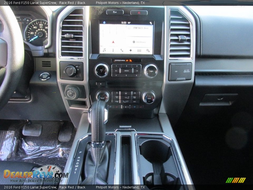 2016 Ford F150 Lariat SuperCrew Race Red / Black Photo #25