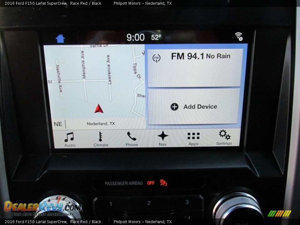 2016 Ford F150 Lariat SuperCrew Race Red / Black Photo #26