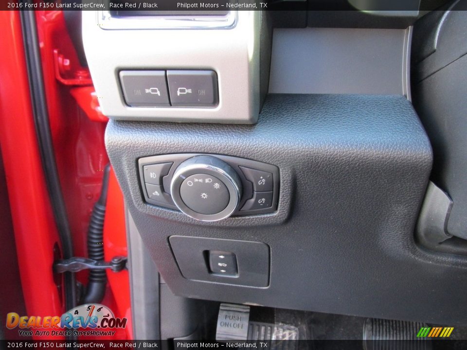 2016 Ford F150 Lariat SuperCrew Race Red / Black Photo #34