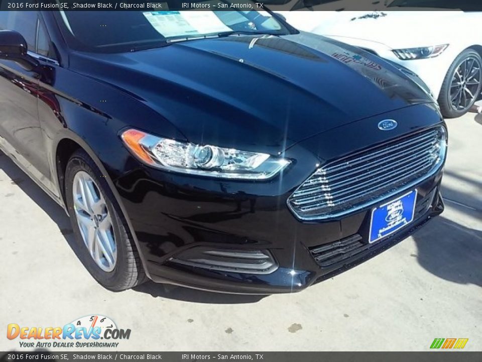 2016 Ford Fusion SE Shadow Black / Charcoal Black Photo #3