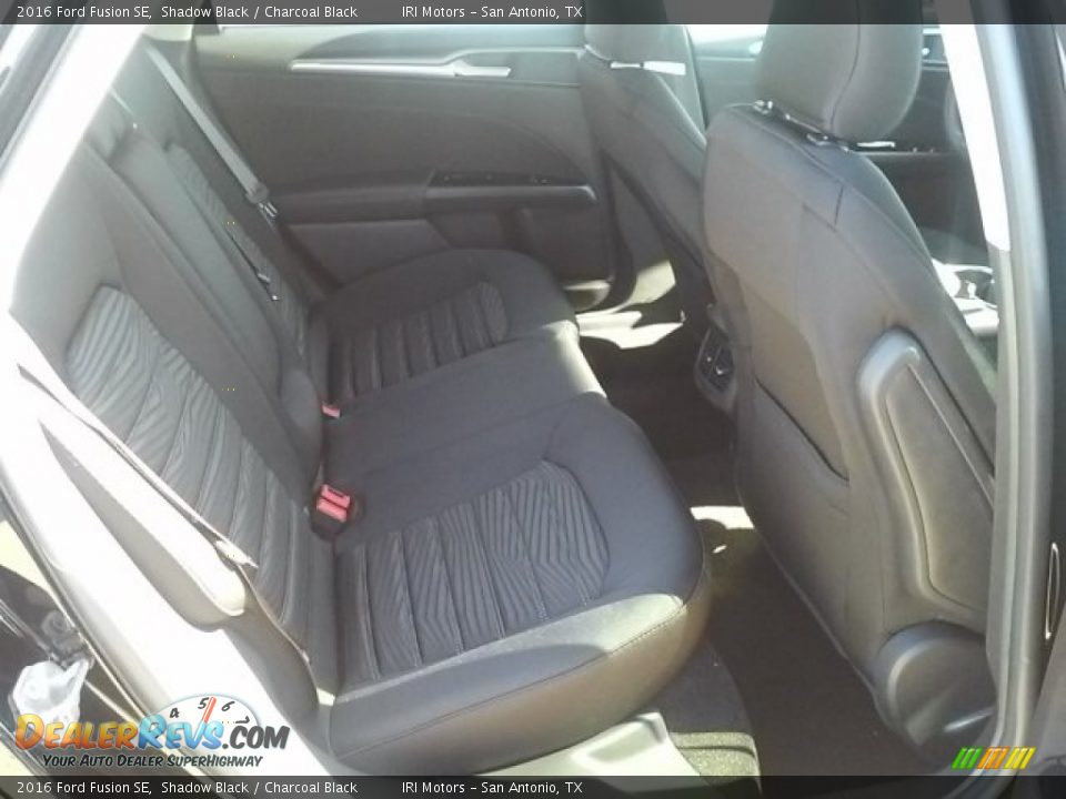 2016 Ford Fusion SE Shadow Black / Charcoal Black Photo #13