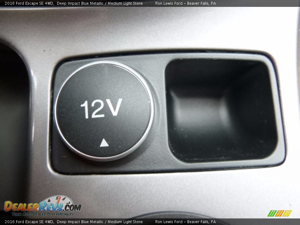 2016 Ford Escape SE 4WD Deep Impact Blue Metallic / Medium Light Stone Photo #18
