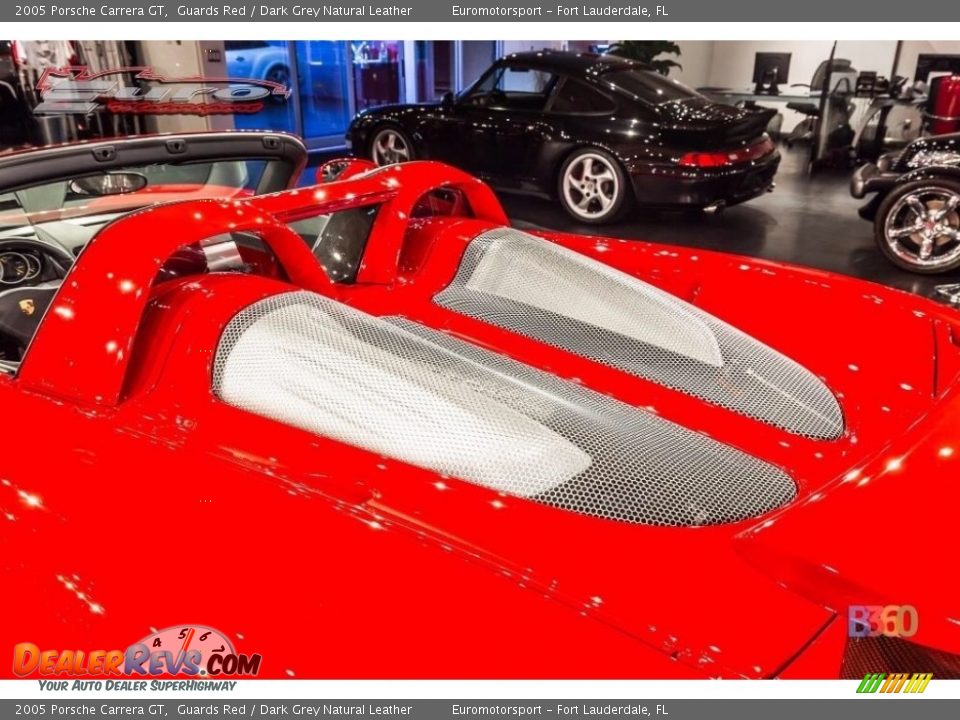 2005 Porsche Carrera GT Guards Red / Dark Grey Natural Leather Photo #16